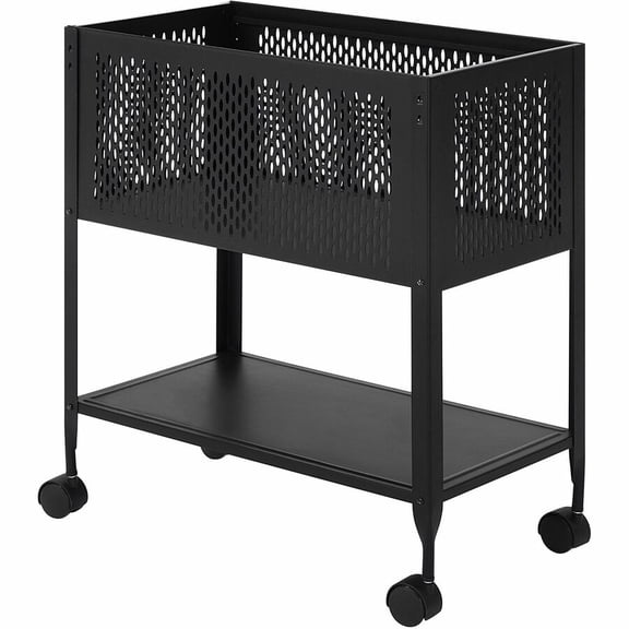 Lorell, Mesh Rolling File, 1 Each, Black