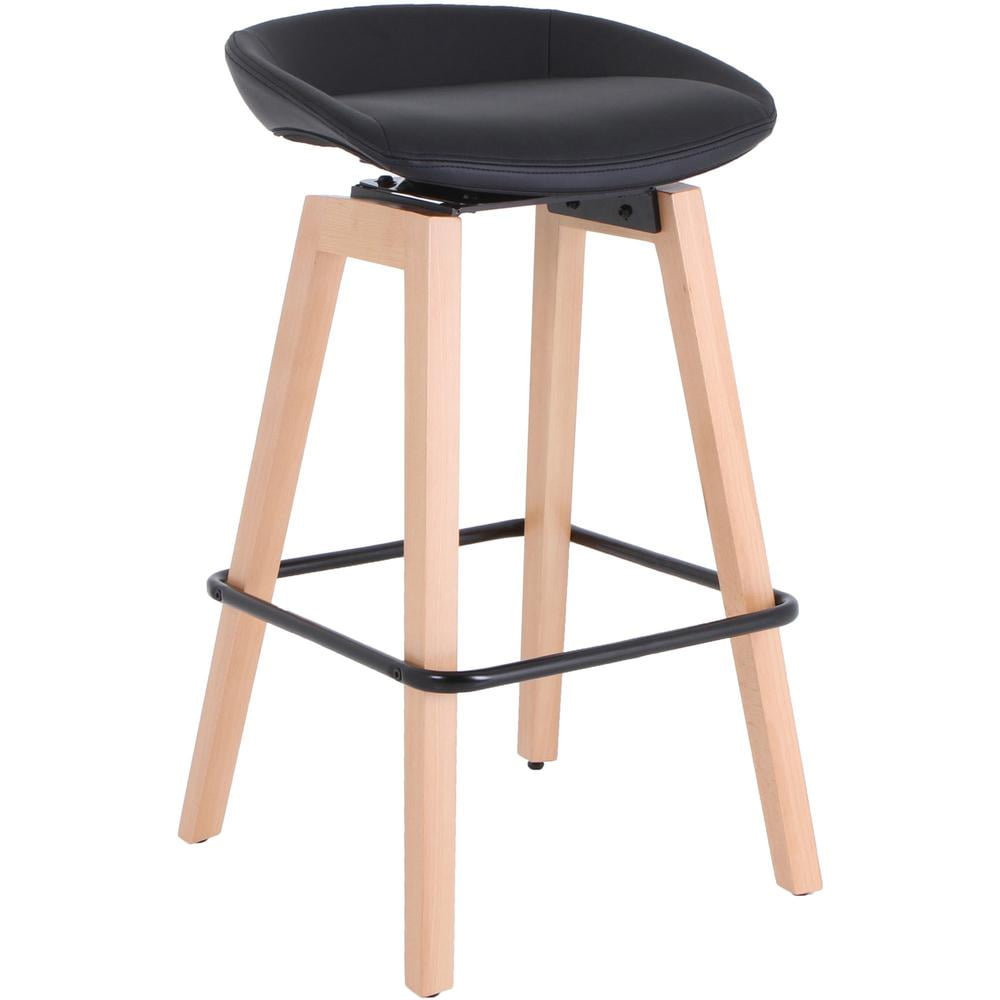 Lorell Modern Low-Back Stool - Low Back - Black - 1 Each Lorell Modern Low-Back Stool - Low Back - Black - 1 Each