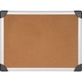 thumbnail image 1 of Lorell Mounting Aluminum Frame Corkboards - 24" Height x 36" Width - Cork Surface - Durable, Resist Warping, Laminated, Resilient - Aluminum Frame - 1 Each | Bundle of 5 Each, 1 of 1