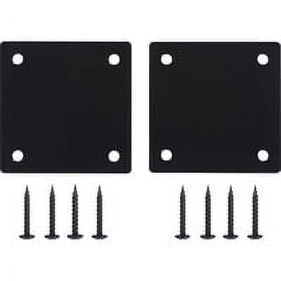 Lorell Mounting Plate for Modular Device - Black - 2 / Pack Lorell Mounting Plate for Modular Device - Black - 2 / Pack