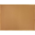 thumbnail image 1 of Lorell Oak Wood Frame Cork Board, 1 of 3