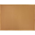 thumbnail image 1 of Lorell Oak Wood Frame Cork Board, 1 of 2