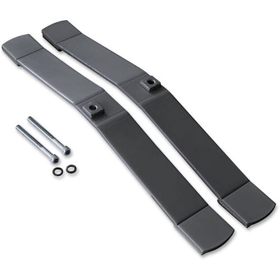 Lorell, Panel Feet, 2 / Set, Aluminum