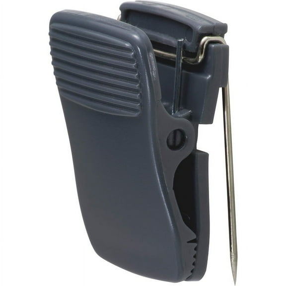 Lorell Plastic Cubicle Clips - 24 / Box - Black