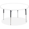 thumbnail image 1 of Lorell, Activity Table Standard Height Adjustable Leg Kit, 4 / Carton, Black,Chrome, 1 of 2