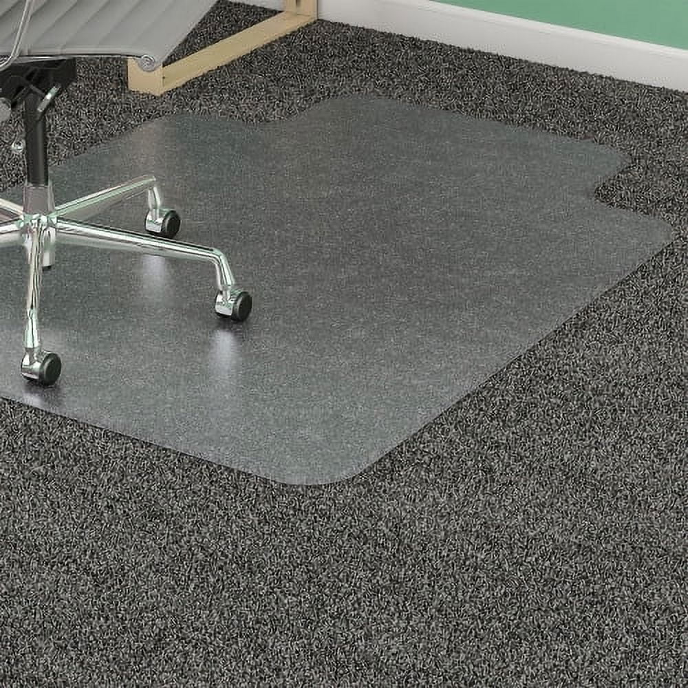 Lorell PlushMat Standard Lip Chairmat 48