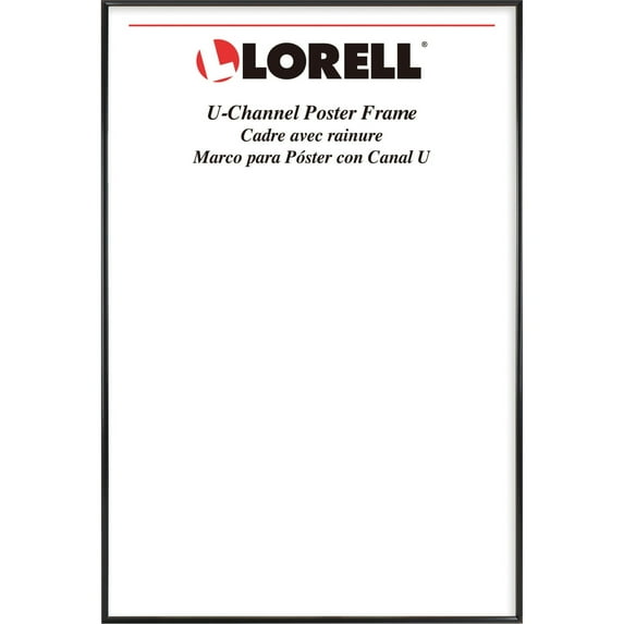 Lorell 18 x24 in Rectangle Black Picture Frame