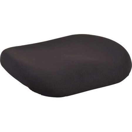 Lorell Premium Seat Black - Fabric - 1 Each
