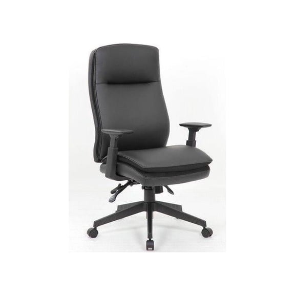 Lorell Premium Vinyl High-back Executive Chair