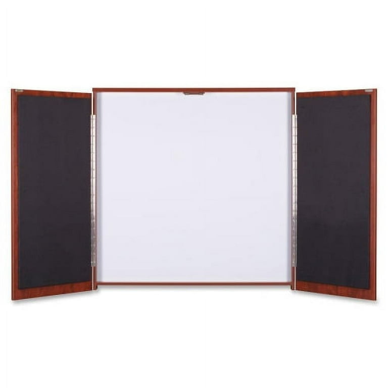 Lorell Dry-erase Whiteboard Presentation Cabinet - Hinged Door, Dry Erase Surface - 1 Each - 47.3 Lorell Dry-erase Whiteboard Presentation Cabinet - Hinged Door, Dry Erase Surface - 1 Each - 47.3