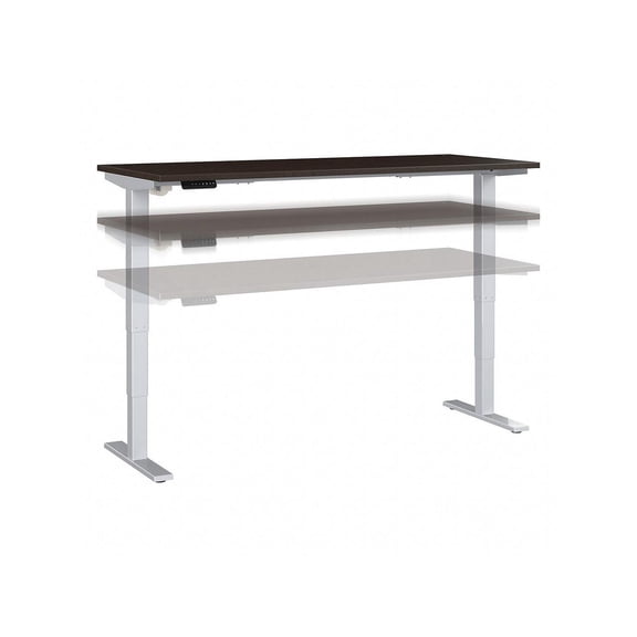 Lorell Prominence 2.0 Left-Pedestal Desk - 1" Top, 60" x 30"29" - 3 x File, Box Drawer(s) - Single Pedestal on Left Side - Band Edge - Material: Particleboard - Finish: Mahogany Laminate,...