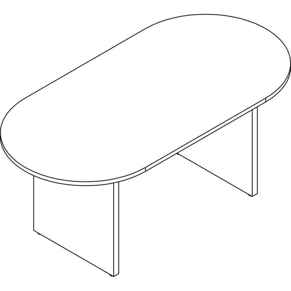 Lorell Prominence Racetrack Conference Table (pt7236ge)