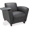 thumbnail image 1 of Lorell, LLR68953, Reception Seating Chair with Tablet, 1 Each, 1 of 7