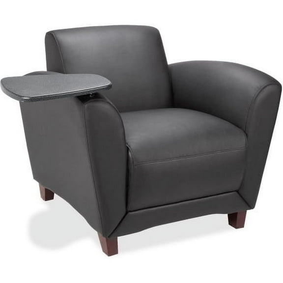 Lorell, LLR68953, Reception Seating Chair with Tablet, 1 Each