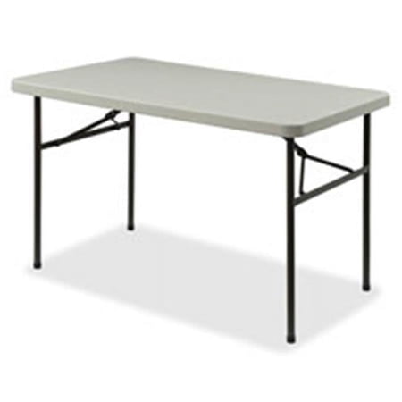 Lorell Rectangular Banquet Table - Platinum & Gray