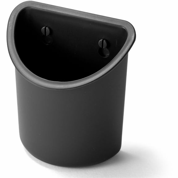Lorell Recycled Plastic Mounting Pencil Cup
