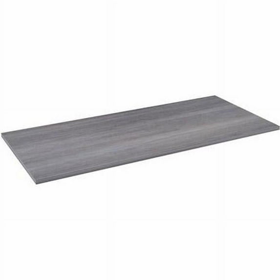 Lorell Relevance 66 x 30 in. Conference Rectangular Tabletop, Weathered Charcoal