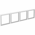 thumbnail image 1 of Lorell Relevance LLR59711 60 in. Wall-Mount Hutch Frosted Glass Door - Pack of 3, 1 of 7