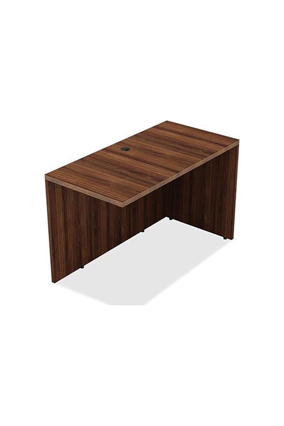 Return - 24" x 42" x 29.5" - Reeded Edge - Finish: Walnut Laminate LLR34355