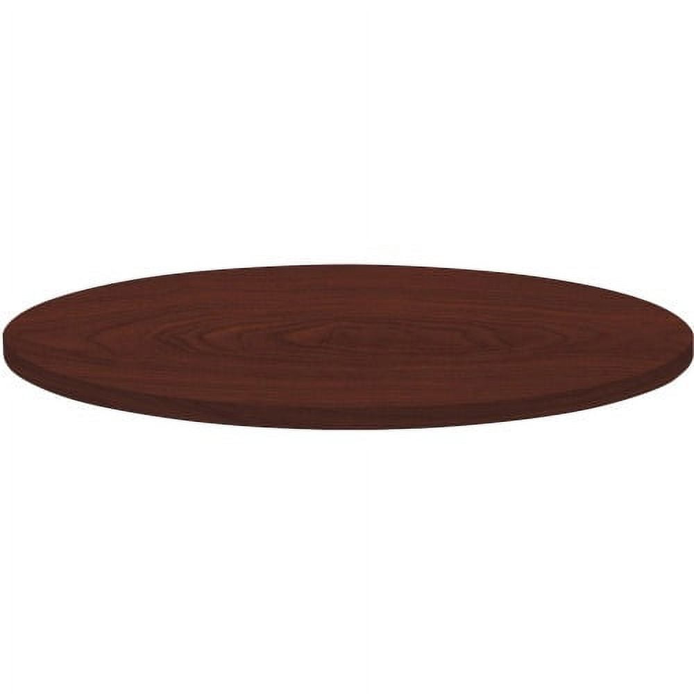 Mahogany Round High-Pressure Laminate Tabletop, 42" Diameter
