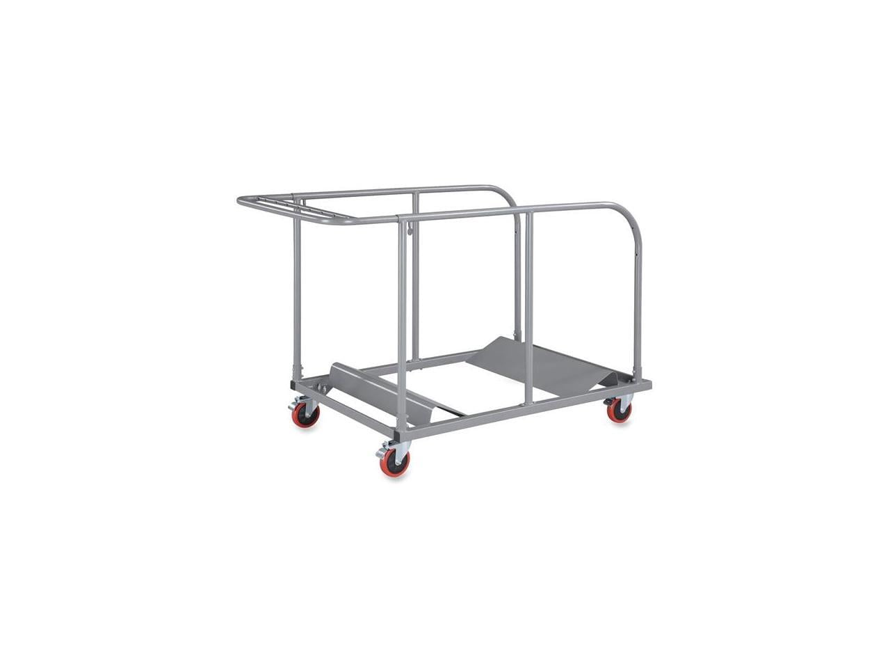 Lorell Round Planet Table Trolley Cart - Steel - x 52 Lorell Round Planet Table Trolley Cart - Steel - x 52
