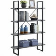 thumbnail image 1 of Lorell, SOHO 4-Shelf Metal Frame Bookcase, 1 Each, 1 of 3