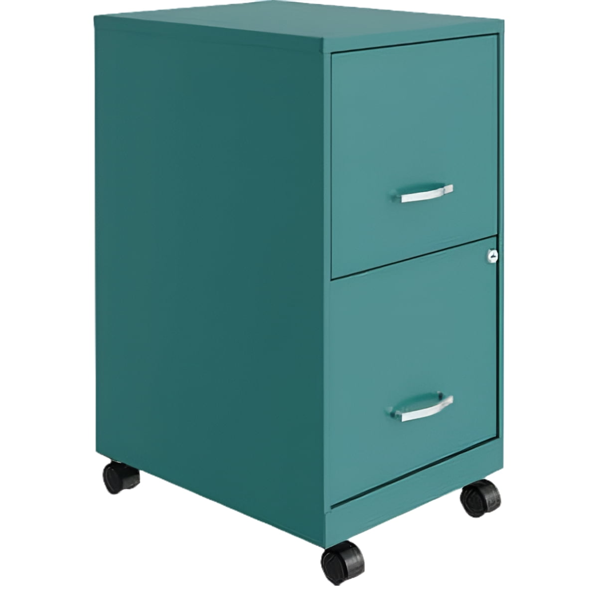 Lorell SOHO F/F Locking Drawers Mobile File Letter