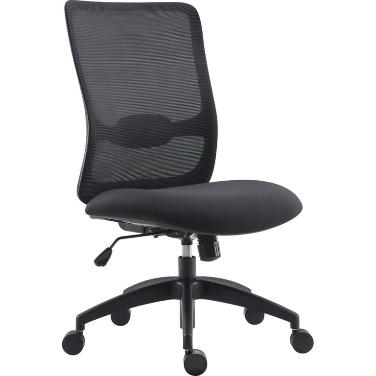 LYS SOHO Collection Staff Chair - Fabric Seat - Black - 1 Each LYS SOHO Collection Staff Chair - Fabric Seat - Black - 1 Each