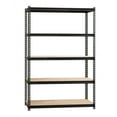 thumbnail image 1 of Lorell, 2,300 lb Capacity Riveted Steel Shelving, 1 Each, Black, 1 of 2
