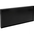 thumbnail image 1 of Lorell Snap Plate Architectural Sign - 1 Each - 8" Width x 4" Height - Rectangular Shape - Easy Readability, Injection-molded, Easy to Use - Plastic - Black | Bundle of 5, 1 of 2