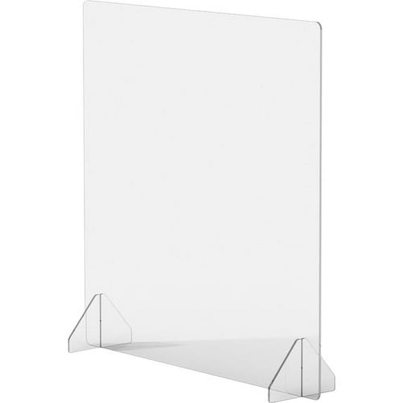 Lorell, LLR55682, Social Distancing Barrier, 1 Each, Clear