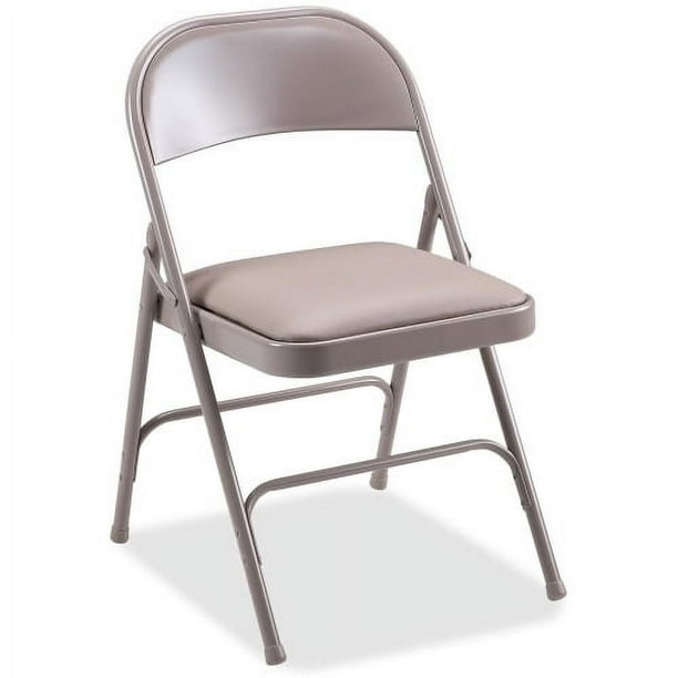 Lorell Oversize Stack Chairs with No Arms - Black Vinyl Seat - Black Vinyl Back - Steel Frame - Four-legged Base - 2 / Carton Lorell Oversize Stack Chairs with No Arms - Black Vinyl Seat - Black Vinyl Back - Steel Frame - Four-legged Base - 2 / Carton