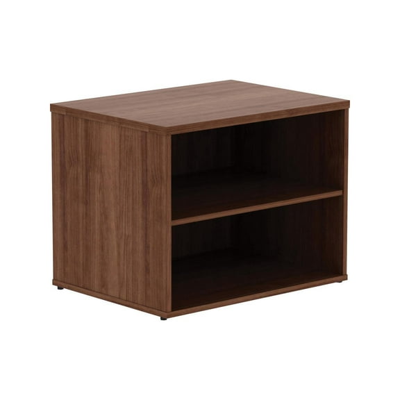Lorell, Walnut File Storage Cabinet Credenza, 1 Each