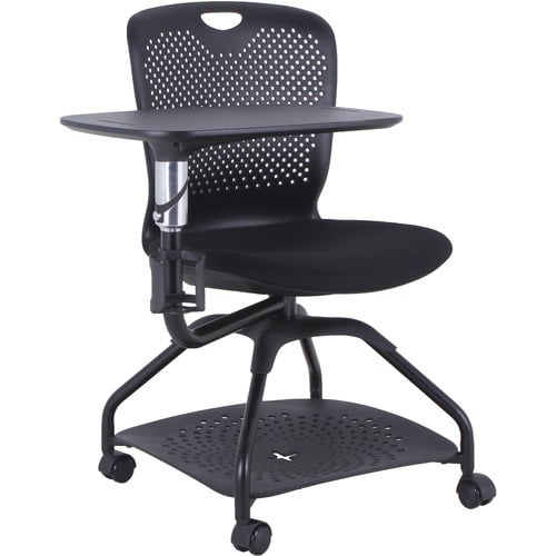 Lorell Student Training Chair - Fabric Seat - Plastic Back - Four-legged Base - Black - 1 Each Lorell Student Training Chair - Fabric Seat - Plastic Back - Four-legged Base - Black - 1 Each