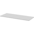 thumbnail image 1 of Lorell Sturdy Smooth Melamine Surface Width Adjustable Training Table Top, Rectangle, 1'', Gray, 1 of 2