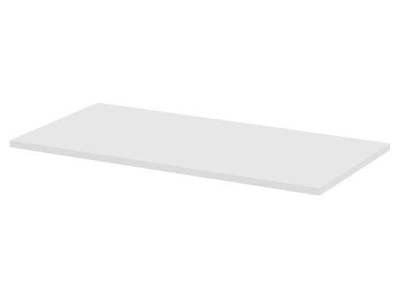 Sleek White Melamine 1" Thick Training Table Top