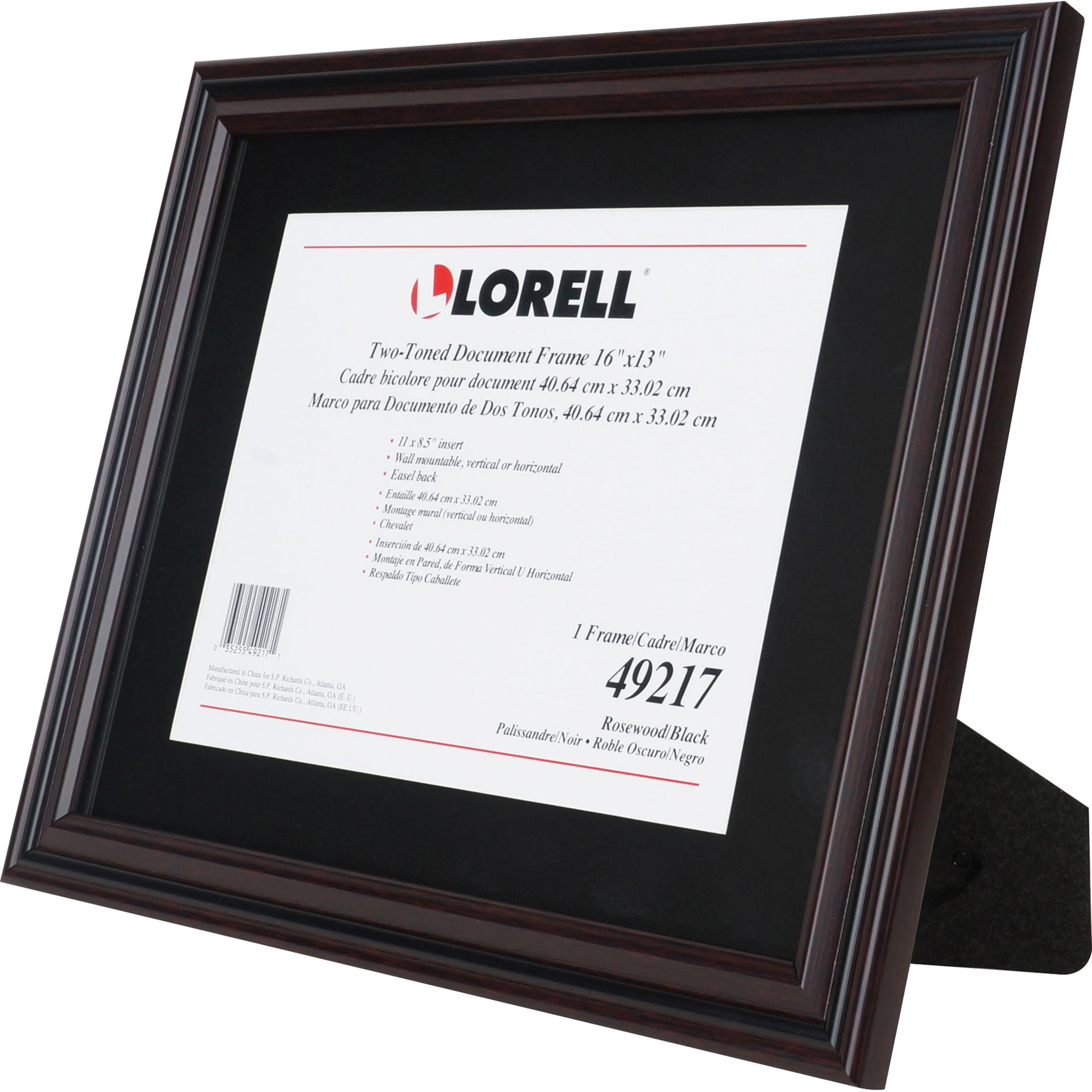 Lorell 2-toned Certificate Frame - 13 Lorell 2-toned Certificate Frame - 13