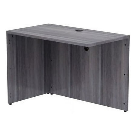 Lorell Weathered Charcoal Laminate Desking 42" x 24" x 29.5" , 1" Top - Material: Polyvinyl Chloride (PVC) Edge - Finish: Laminate Top, Weathered Charcoal Top