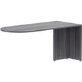 thumbnail image 1 of Lorell Weathered Charcoal Laminate Desking 66" x 30" x 29.5"Desk, 1" Top - Material: Polyvinyl Chloride (PVC) Edge - Finish: Weathered Charcoal Laminate, 1 of 6