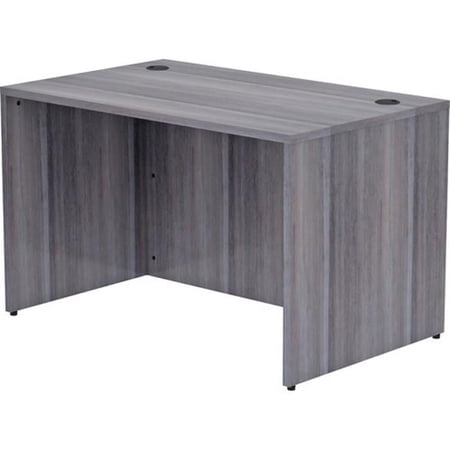 Lorell Weathered Charcoal Laminate Desking - Charcol - 29.5 x 48 x 30 in.