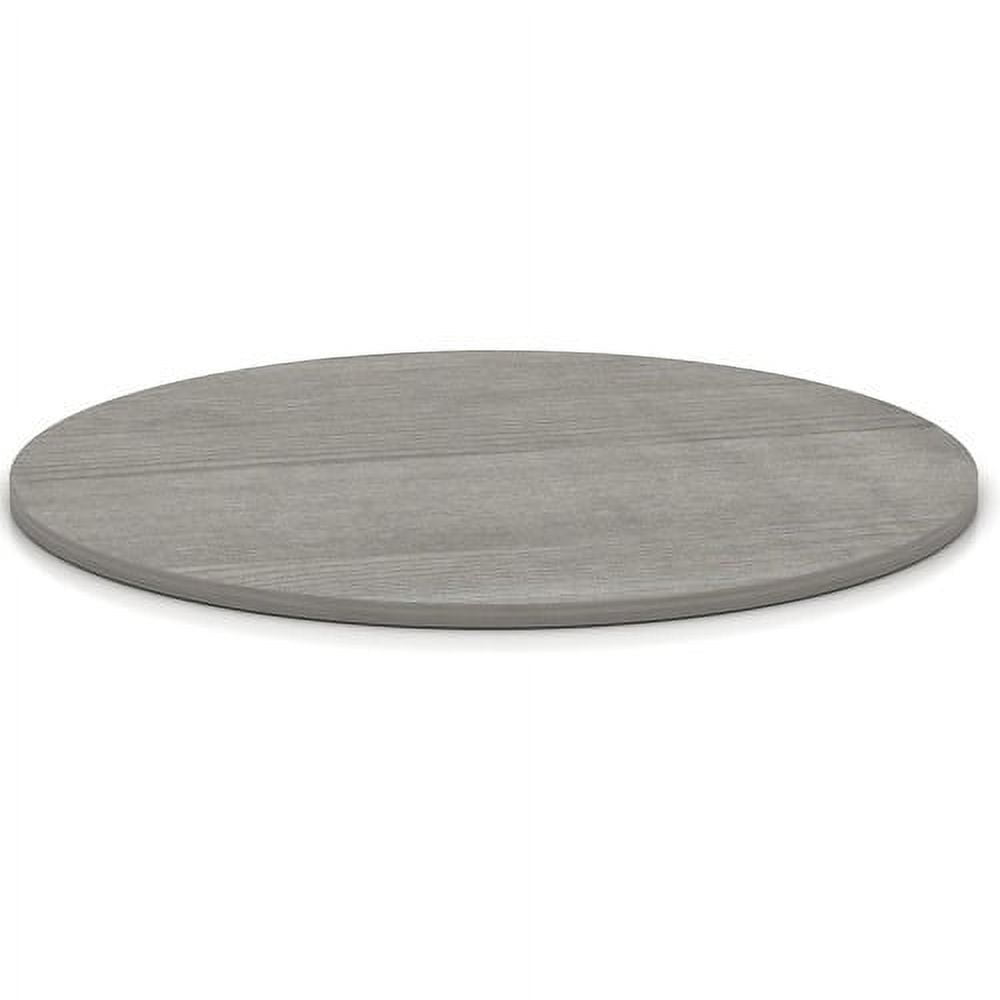 Weathered Charcoal Laminate Round Conference Table Top