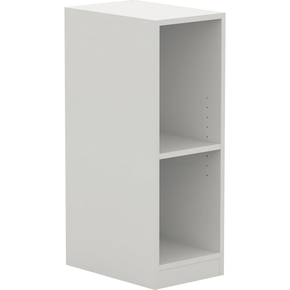 Lorell, White Single Cubby/Locker Storage Base, 1 Each, White