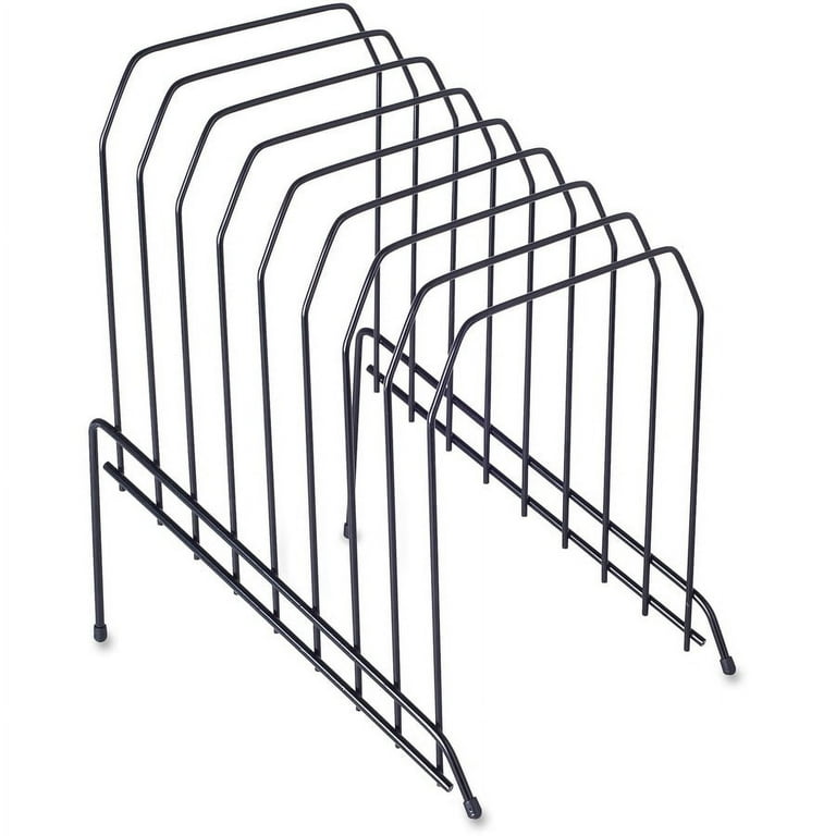 Lorell Wire File Sorter/Holder - 8 Divider(s)Desktop - Black - Wire - 1 Each Lorell Wire File Sorter/Holder - 8 Divider(s)Desktop - Black - Wire - 1 Each