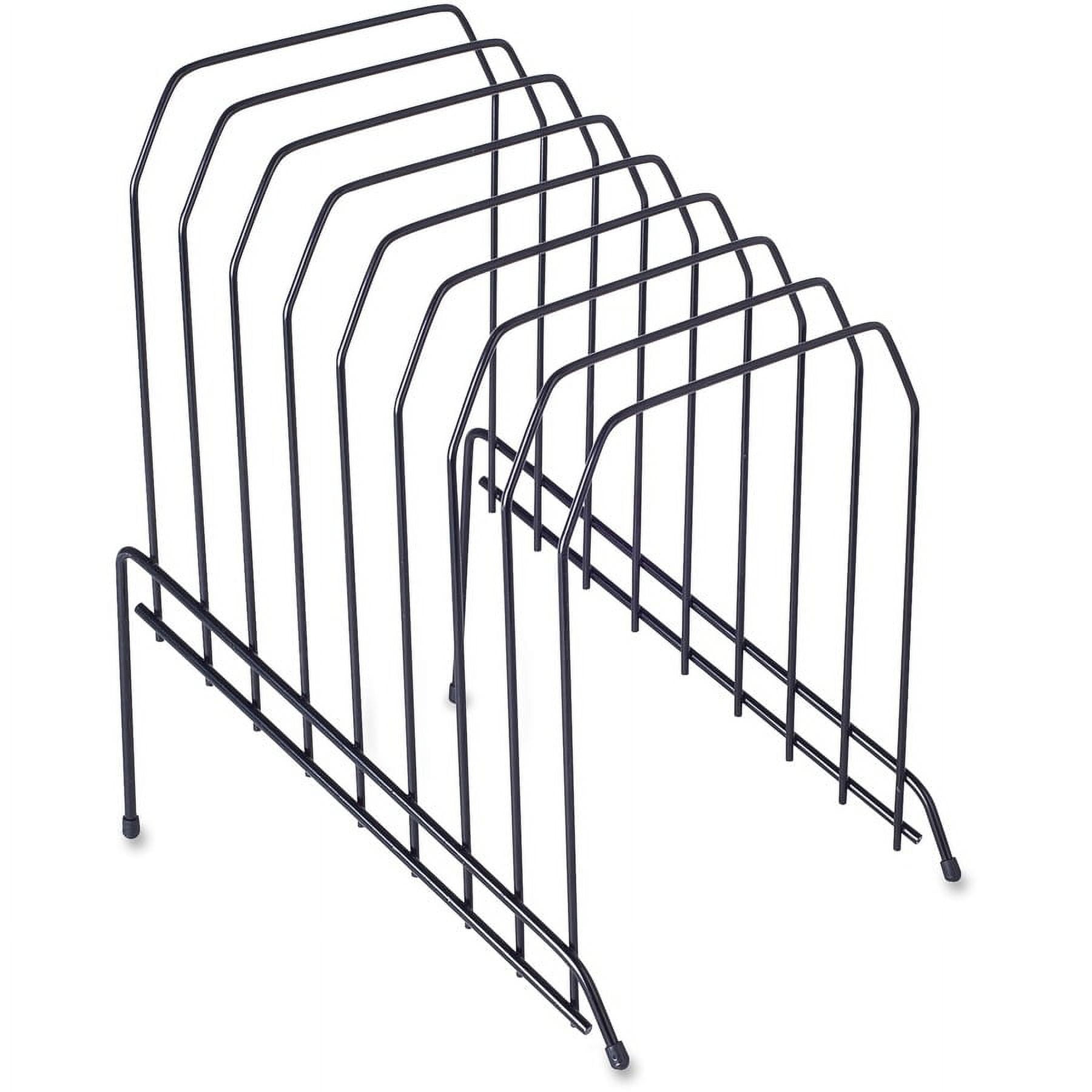 Lorell Wire File Sorter/Holder - 8 Divider(s)Desktop - Black - Wire - 1 Each Lorell Wire File Sorter/Holder - 8 Divider(s)Desktop - Black - Wire - 1 Each