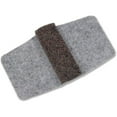 thumbnail image 1 of Lorell, LLR49319, Wraparound Floor Savers, 16 / Pack, Gray, 1 of 4