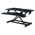 thumbnail image 1 of Lorell, LLR99539, X-type Slim Desk Riser, 1 Each, Black, 1 of 6