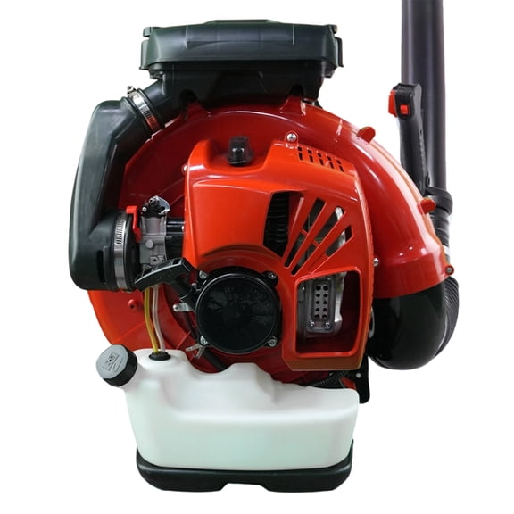 Lorelo Backpack Gas Leaf Blower, 75.6cc 2 Stroke Engine, 850CFM, 200MPH, High Power Gasoline Leaf Blower, 2.3L Fuel Tank, Ergonomic Blower for Leaf, Sand, Snow, Patio, Yard