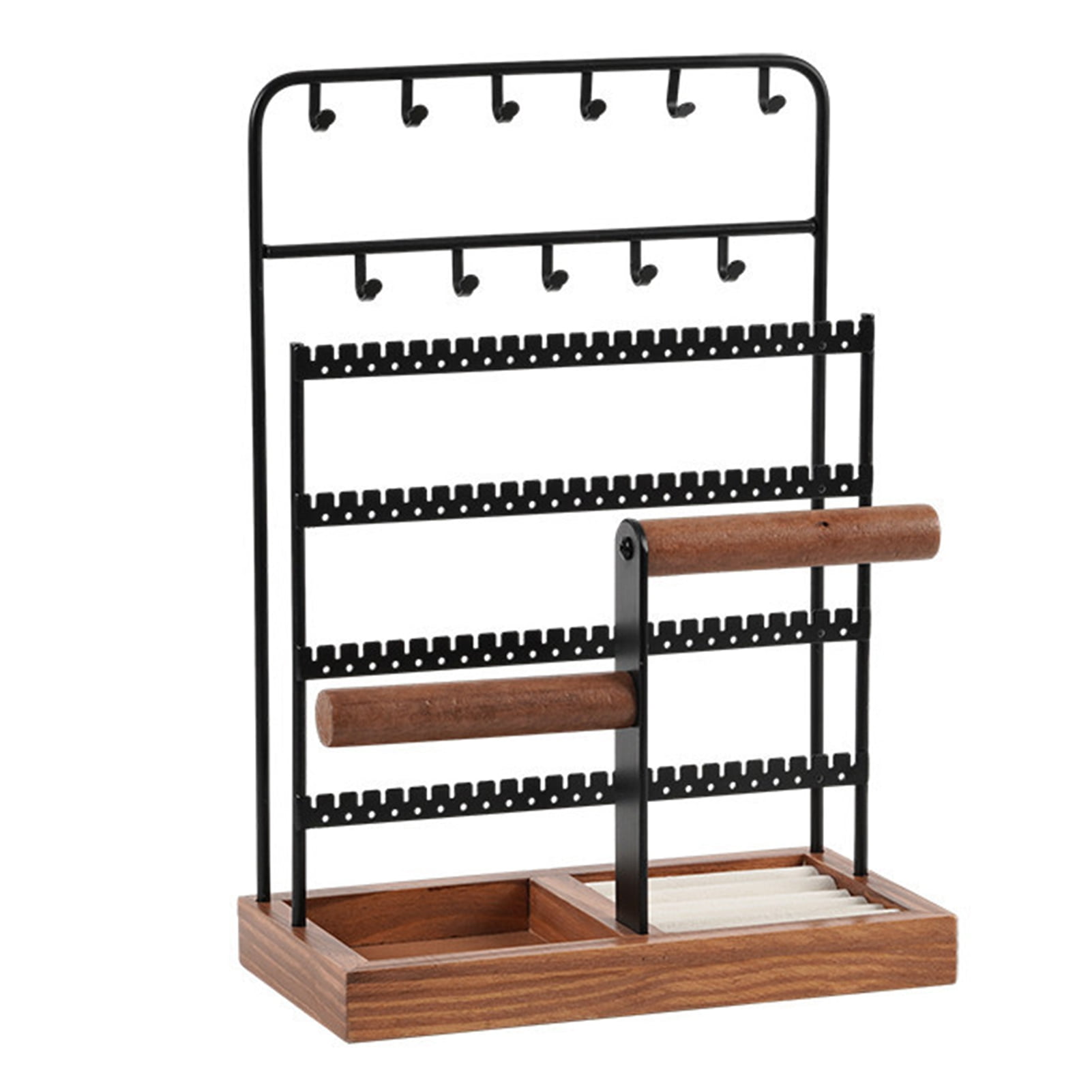 Lorelo Jewelry Rack Large Capacity Multi Tiers Stable Base Earrings ...