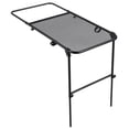 thumbnail image 1 of Lorelo Tire Mount Camping Desk, Adjustable Height Steel Folding Desk for Tailgate Parties Picnic Outdoor Cooking, No Tool Required Installation Table Fits Car SUV Tire, 1 of 7