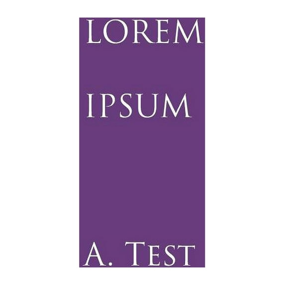 Lorem Ipsum (Paperback)